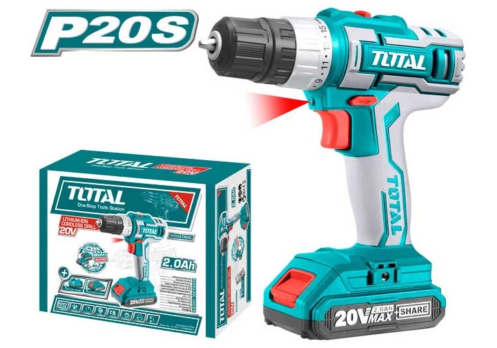 MÁY KHOAN DÙNG PIN 20V TOTAL TDLI20024