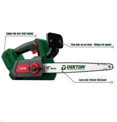 MÁY CƯA XÍCH DÙNG PIN 12 INCH 21V DEKTON M21-CX12CP