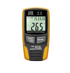 MÁY ĐO ĐỘ ẨM, NHIỆT ĐỘ MÔI TRƯỜNG DT172 