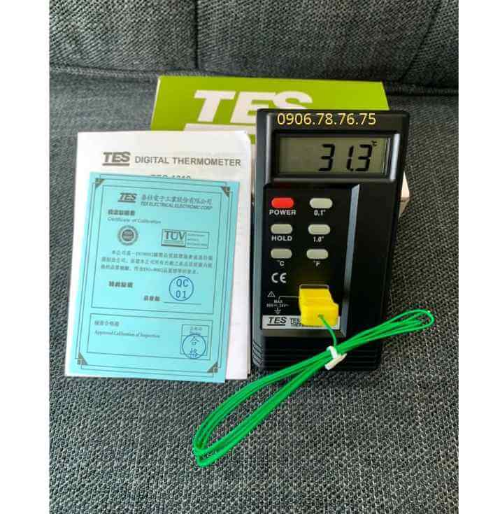 MÁY ĐO NHIỆT ĐỘ TIẾP XÚC TES-1310