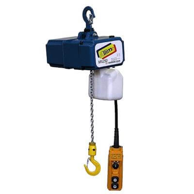 PALĂNG XÍCH ĐIỆN TREO CỐ ĐỊNH INVERTER HÀN QUỐC 250KG KUKDONG MN(V) – 0.25T