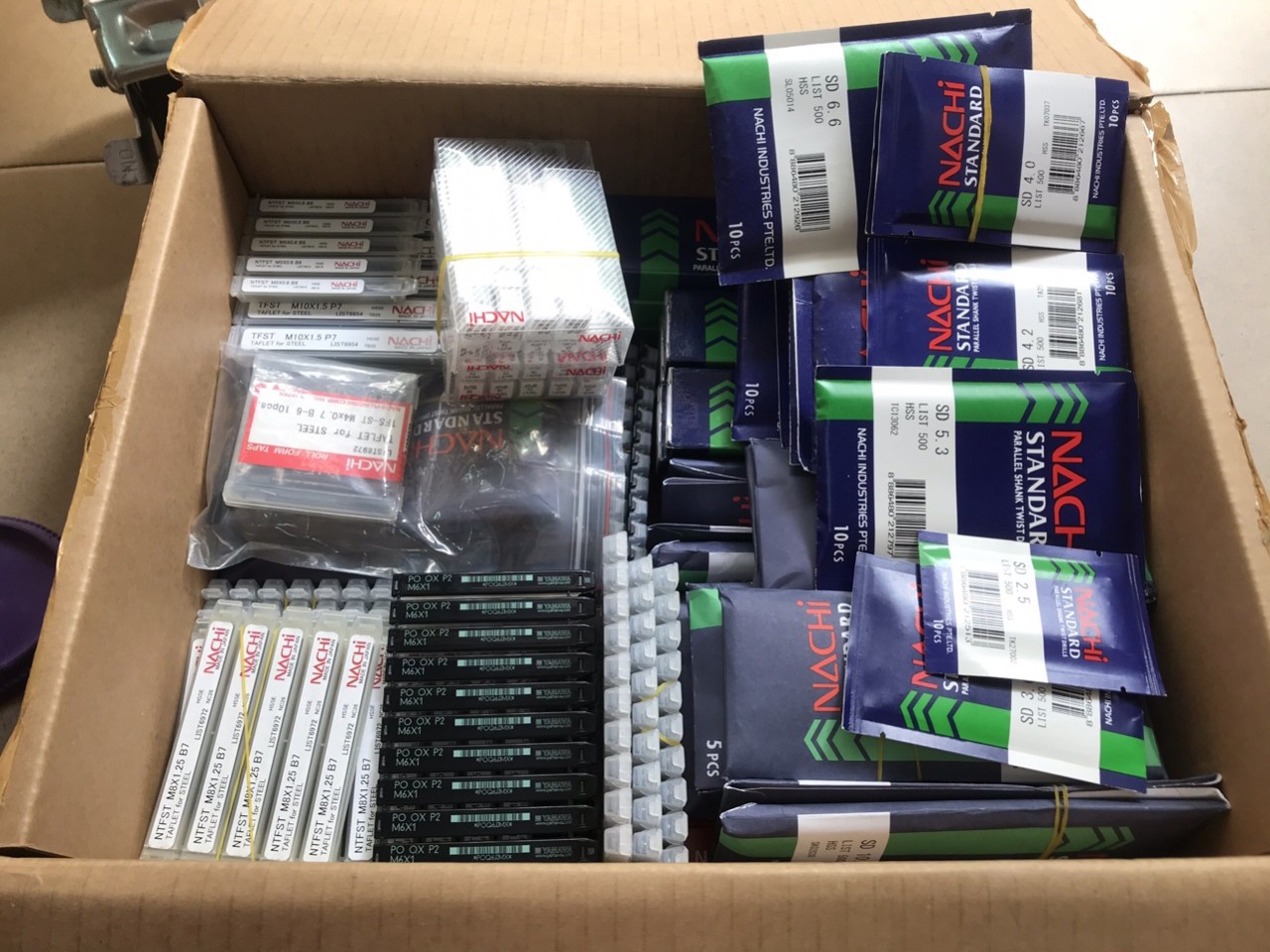 MŨI KHOAN TRỤ THÉP GIÓ NACHI L500 9.6MM