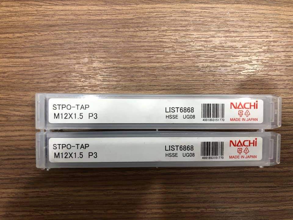 MŨI TARO THẲNG NACHI M12 X 1.25MM L6868