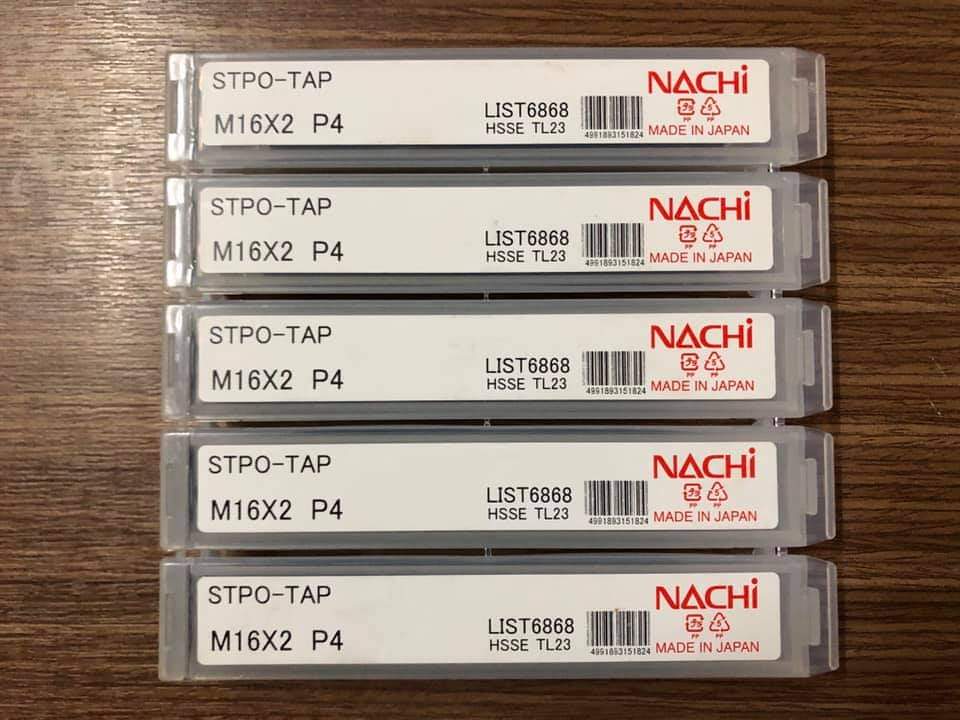 MŨI TARO THẲNG NACHI M16 X 2MM L6868
