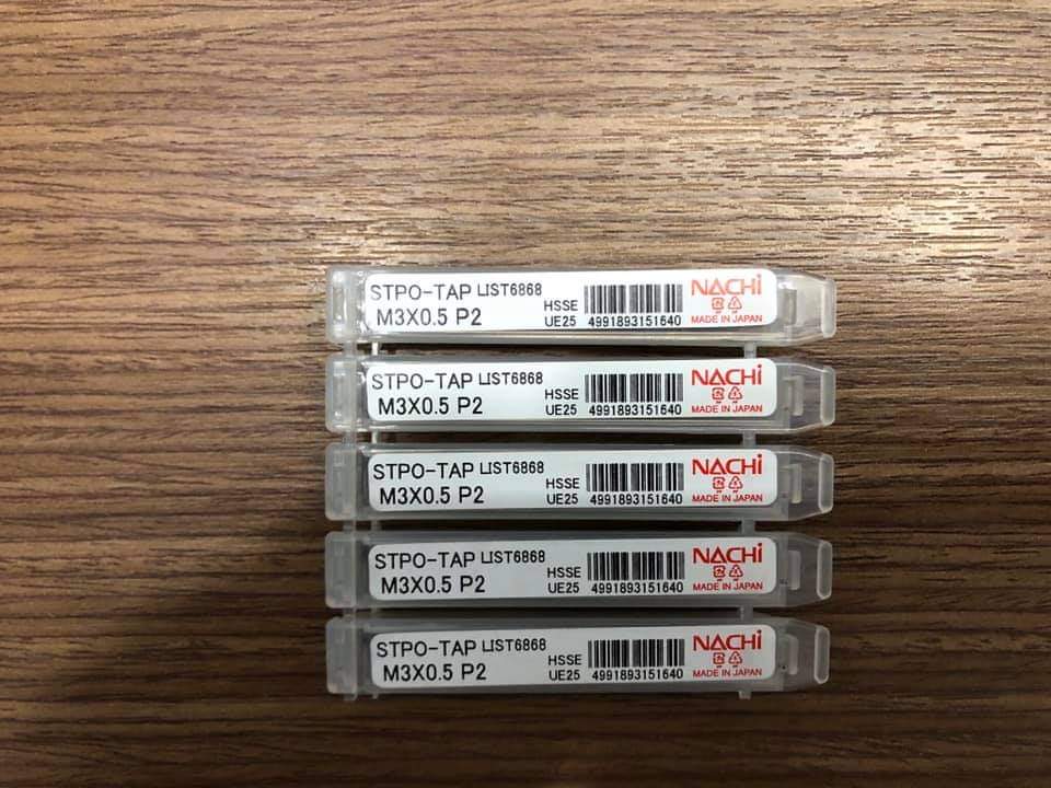 MŨI TARO THẲNG NACHI M10 X 1.25MM L6868