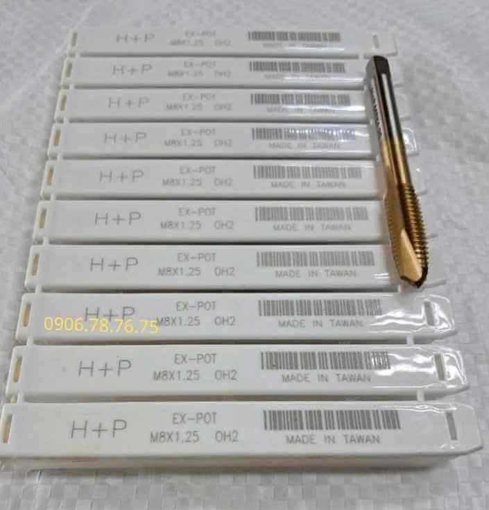 MŨI TARO THẲNG H+P M8X1.25
