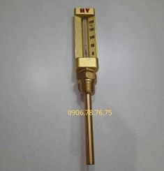 NHIỆT KẾ THỦY NGÂN CHÂN REN 1/2 INCH 200°C HV