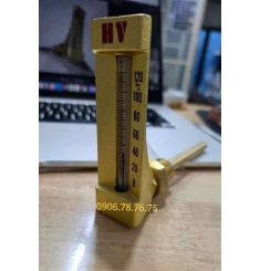 NHIỆT KẾ THỦY NGÂN CHÂN VUÔNG REN 1/2 INCH 120°C HV