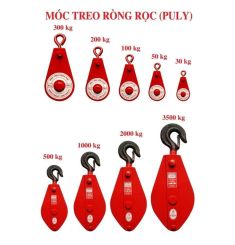 RÒNG RỌC TREO CÁP 1 TẤN