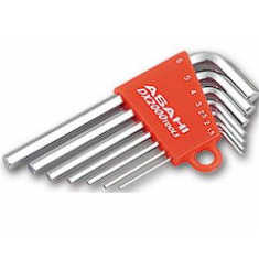 BỘ LỤC GIÁC THƯỜNG NGẮN 1.5- 10MM ASAHI AXS0910