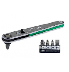 BỘ TAY VẶN VÀ MŨI VÍT DÙNG TRONG GÓC HẸP LOẠI THẲNG ANEX NO.425-5B