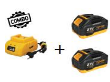 COMBO 2 PIN 10CELLS - 5C KÈM SẠC 1.5AH HUKAN HM21-G1-CB3000SMALL