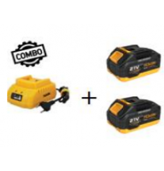 COMBO 2 PIN 10CELLS - 5C KÈM SẠC 1.5AH HUKAN HM21-G1-CB3000SMALL