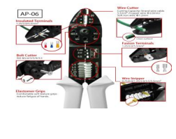 KÌM ĐIỆN ĐA NĂNG (INSULATED & FASTON) TSUNODA AP-06