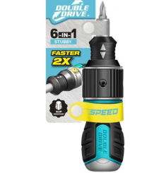 BỘ TUA VÍT ĐỔI ĐẦU 6 TRONG 1 DOUBLE DRIVE DD65903