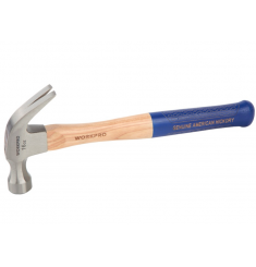 BÚA NHỔ ĐINH CÁN GỖ 16OZ KIỂU HICKORY WORKPRO W041023