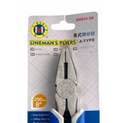 KÌM ĐIỆN CÁN XANH TRẮNG C-MART B0014-8 200MM 8INCH