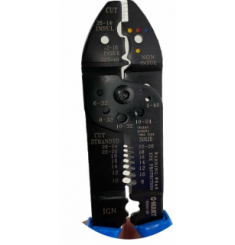 KÌM TUỐT DÂY ĐIỆN ĐA NĂNG C-MART B0341-09 DÀI 225MM TUỐT , CẮT , BẤM COS