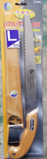 CƯA GỖ ĐÀI LOAN BUDDY C0005 240MM CÁN GỖ VỎ GỖ