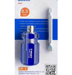 TUA VÍT LÙN 2 ĐẦU DẸP + BAKE C-MART C0041-40