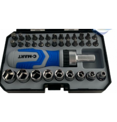 BỘ TUA VÍT ĐA NĂNG 36 MÓN C-MART K0027A