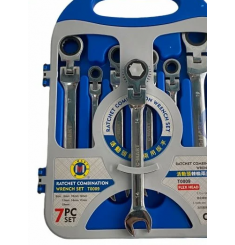 BỘ CỜ LÊ TỰ ĐỘNG LẮC LÉO C-MART T0009 7 CÂY (8-19MM)