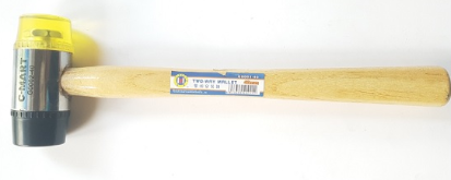 BÚA LẮP RÁP CAO SU 2 ĐẦU ⌀30MM C-MART G0002-30