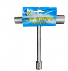 CẦN TUÝP CHỮ T BA ĐẦU 12-14-17MM BUDDY BA0104