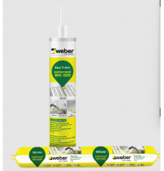 KEO TRÁM SILICONE GỐC TRUNG TÍNH ĐEN WEBERSEAL WS-500