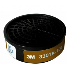 PHIN LỌC HƠI HỮU CƠ, VÔ CƠ NỒNG ĐỘ THẤP 3M™ 3301K-100