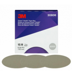 NHÁM 3M™ TRIZACT™ HOOKIT™, 30806, 6 IN, ĐỘ HẠT P8000, 15 ĐĨA / HỘP, 4 HỘP / THÙNG