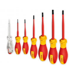 BOSCH BỘ TUA VÍT CÁCH ĐIỆN 1000V VDE 7 MÓN ĐẦU BÔNG HOA THỊ TX 1600A02NF8