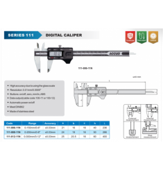 THƯỚC KẸP ĐIỆN TỬ ACCUD 111-006-11N (0-150MM/0-6'' X 0.01MM/0.0005'')