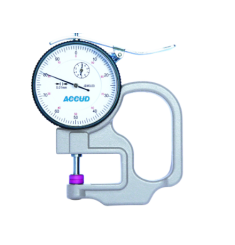 ĐỒNG HỒ ĐO ĐỘ DÀY 0-10MM*0.01MM/±0.02 ACCUD 443-010-11