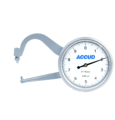 ĐỒNG HỒ ĐO ĐỘ DÀY 0-10MM*60MM*0.05/±0.1 ACCUD 452-010-12