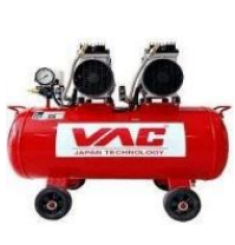 MÁY NÉN KHÍ KHÔNG DẦU 2 ĐẦU BƠM VAC VA11203 1.200W50L