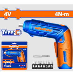 MÁY VẶN VÍT DÙNG PIN 4V-4NM WADFOW WCV4415