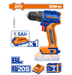 MÁY KHOAN DÙNG PIN 20V (KHÔNG CHỔI THAN) WADFOW - WCDP5521