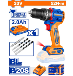 MÁY KHOAN ĐỘNG LỰC DÙNG PIN 20V WADFOW WCDP5282