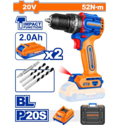 MÁY KHOAN ĐỘNG LỰC DÙNG PIN 20V WADFOW WCDP5281