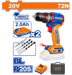 MÁY KHOAN ĐỘNG LỰC DÙNG PIN 20V WADFOW WCDP7281