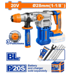MÁY KHOAN ĐỤC BÊ TÔNG DÙNG PIN 20V WADFOW WLM1528