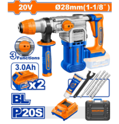 MÁY KHOAN ĐỤC BÊ TÔNG DÙNG PIN 20V WADFOW WLM1B282