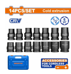 BỘ 14 ĐẦU TUÝP ĐÓNG 1/2 INCH WADFOW WMS4D01