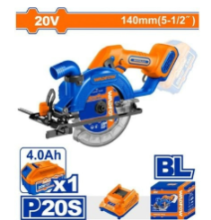 MÁY CƯA ĐĨA DÙNG PIN 20V WADFOW WLWP5633