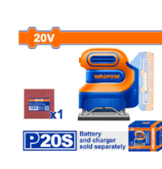 MÁY CHÀ NHÁM VUÔNG DÙNG PIN 20V WADFOW WRAP5010 