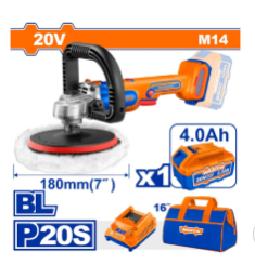 MÁY ĐÁNH BÓNG DÙNG PIN 20V WADFOW WHL1B181