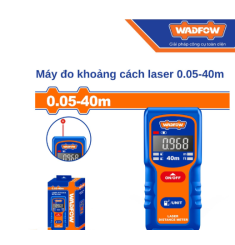 MÁY ĐO KHOẢNG CÁCH LASER 0.05-40M WADFOW - WDL1504