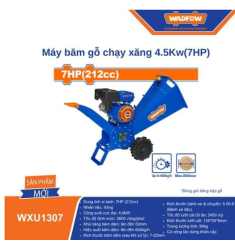 MÁY BĂM DĂM GỖ CHẠY XĂNG 4.5KW(7HP) 212CC WADFOW WXU1307
