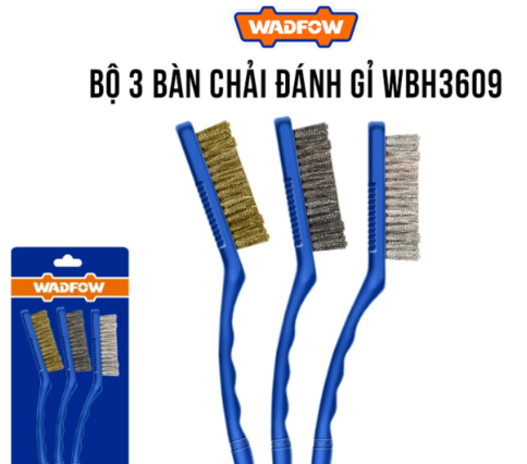 BỘ 3 BÀN CHẢI ĐÁNH GỈ 9